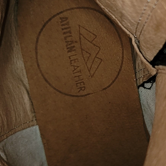 Custom made real leather boots